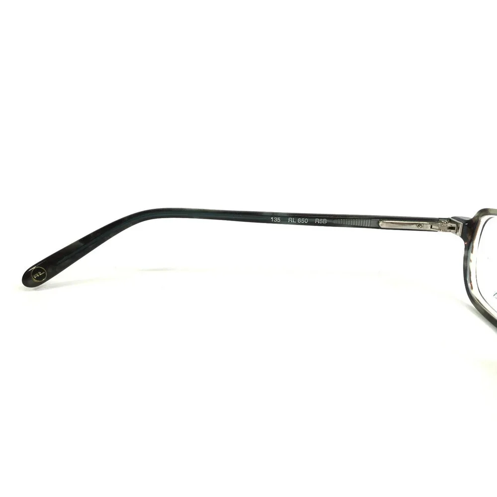 Vintage Ralph Lauren Eyeglasses Frames RL650 R5B Brown Blue Tortoise 47-15-135